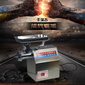 豐瑞吉 22型（12型B）電動(dòng)商用多功能不銹精鑄鋼灌腸絞牛肉絞肉機(jī)