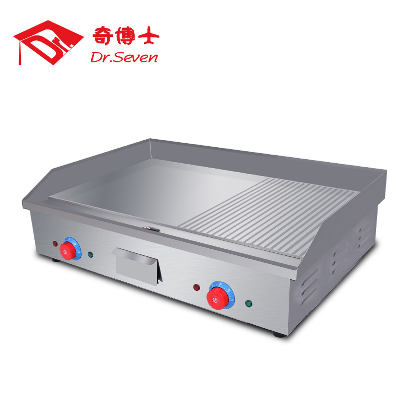 電扒爐 商用臺式鐵板燒魷魚機 臺灣手抓餅機銅鑼燒機鐵板燒設(shè)備