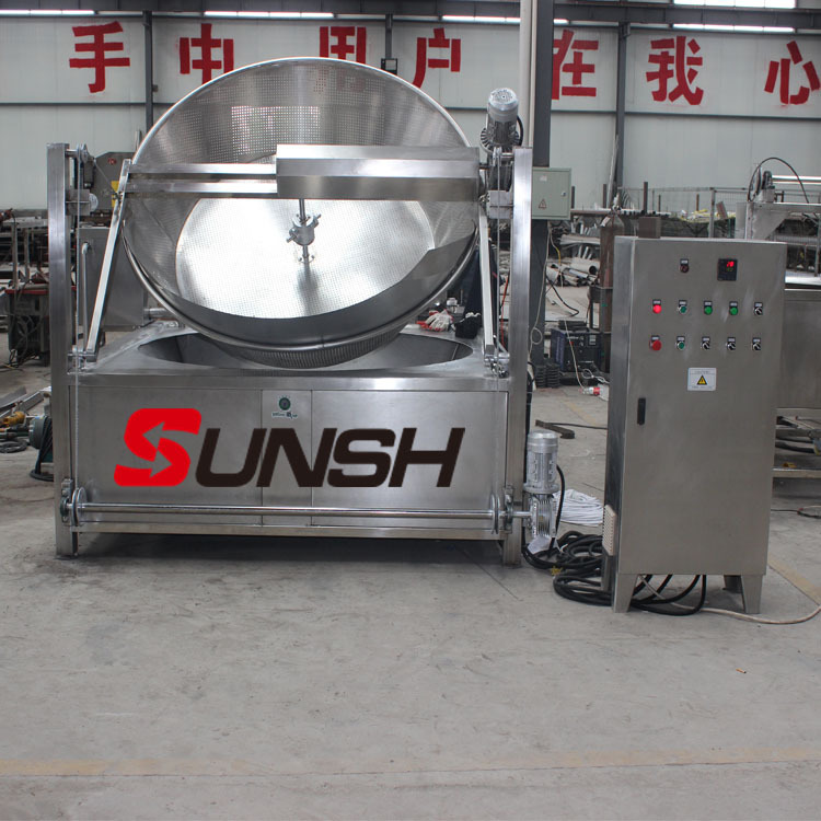 商用油炸爐 電加熱油炸鍋 全自動(dòng)油炸機(jī)器 油炸設(shè)備流水線
