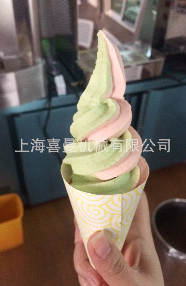 熱銷(xiāo)商用冰淇淋機(jī) 全自動(dòng)甜筒雪糕機(jī)器 立式軟冰淇淋機(jī) 廠家