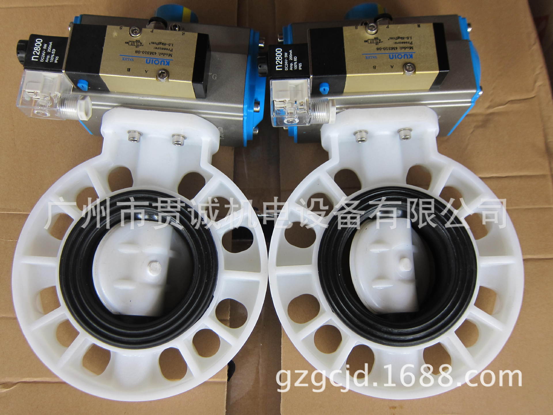 專業(yè)經(jīng)營能耐高溫，強(qiáng)酸強(qiáng)堿的工業(yè)化工用的氣動(dòng)PP蝶閥