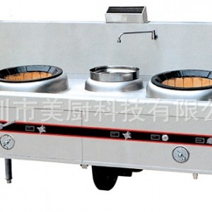 燃?xì)怆p頭單尾炒爐 飯店專用炒菜爐 雙頭炒爐 廠家專業(yè)生產(chǎn)美廚