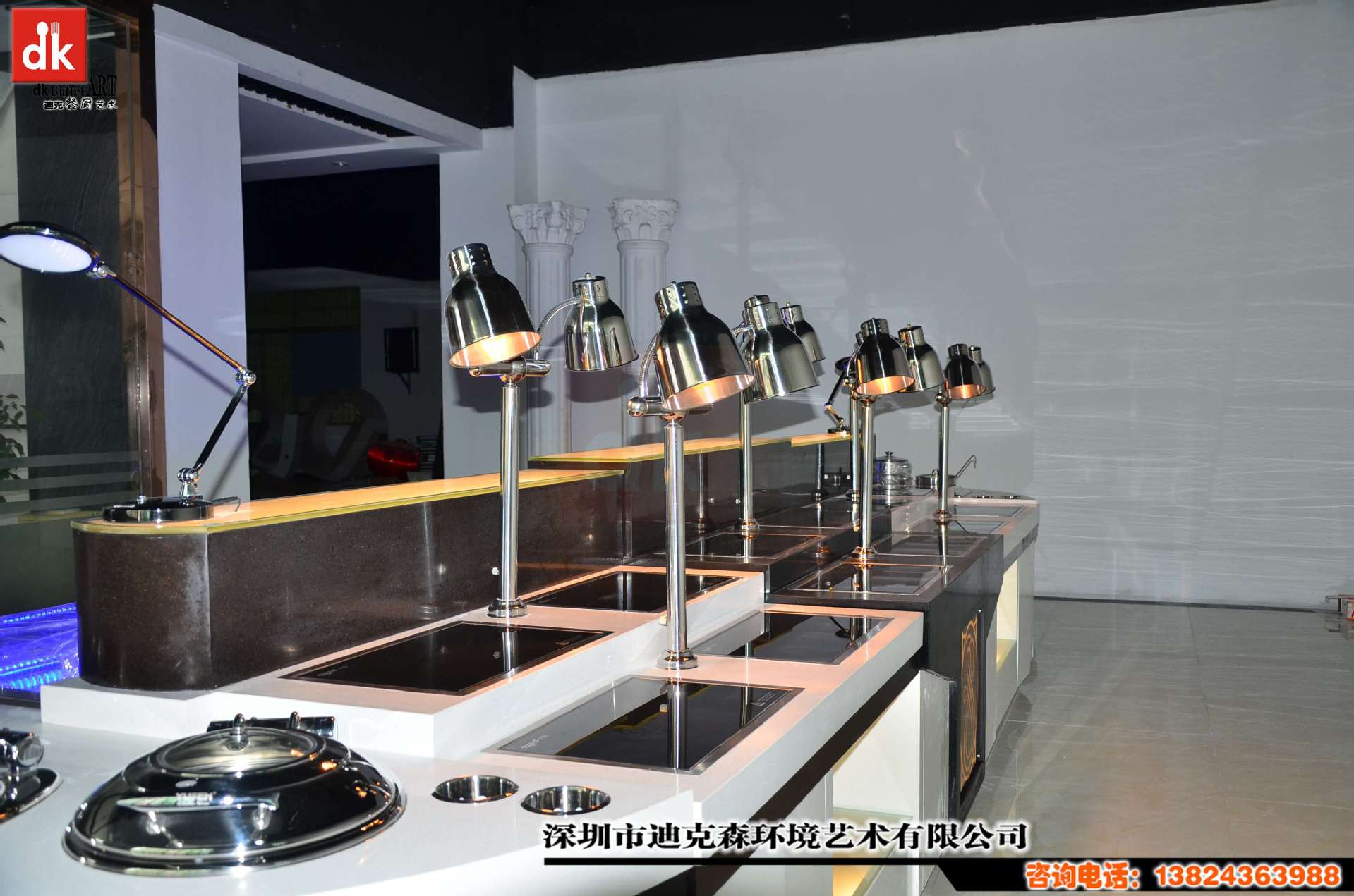 自助餐廳設(shè)備 布菲臺設(shè)計(jì)定制 自助餐臺圖片