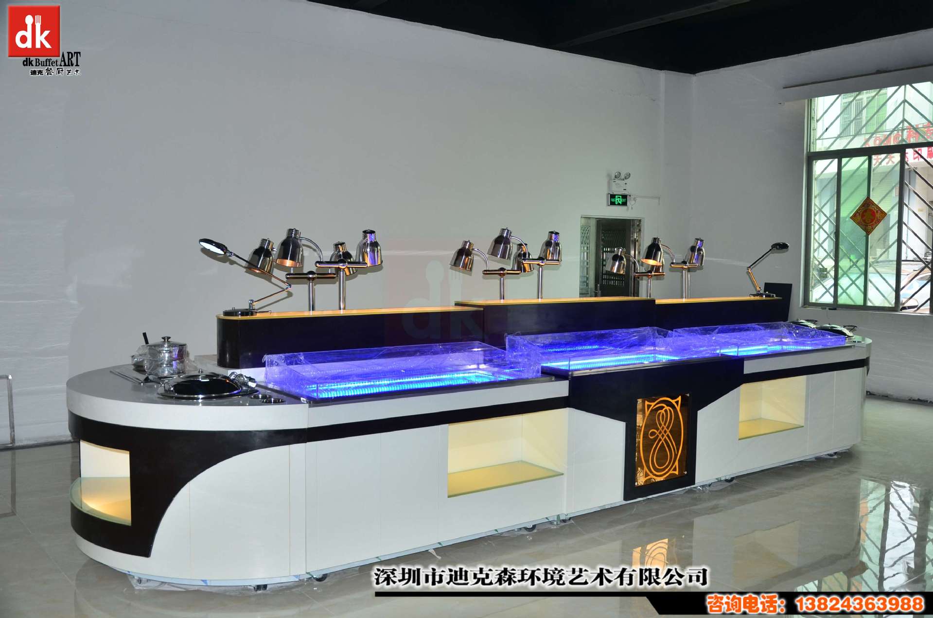 自助餐廳設(shè)備 布菲臺設(shè)計(jì)定制 自助餐臺圖片