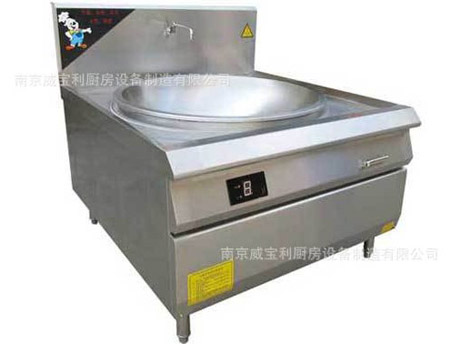 廚房設(shè)備商用大功率電磁爐單頭大炒灶